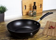 Berlingerhaus Ponev WOK s titanovo površino 28 cm Black Professional Line BH-6126