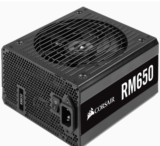 Corsair RM650 650W modularni napajalnik, 80 PLUS Gold, PSU EU verzija