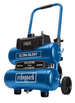 Scheppach HC 20 SI TWIN kompresor, brez olja