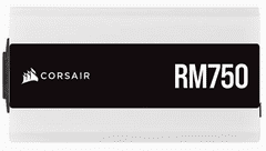 Corsair RM Series RM750 modularni napajalnik, 750 W, 80 PLUS GOLD, Ultra-low Noise, Power Supply, bel