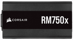 Corsair RM750x modularni napajalnik, 80 PLUS Gold, ATX, Power Supply, 750W