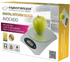 Esperanza Tehtnica kuhinjska digitalna AVOCADO, do 5kg
