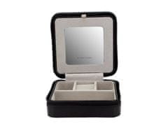 Friedrich Lederwaren Elegantna črna potovalna škatla za nakit Milano 20143-2