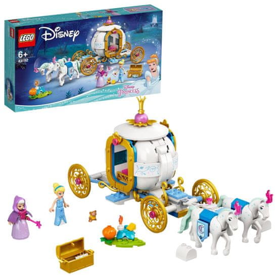 LEGO Disney Princess 43192 Pepelka in kraljevska kočija