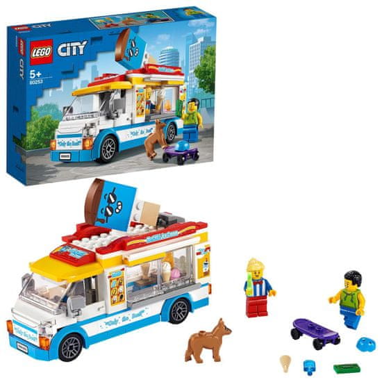 LEGO City Great Vehicles 60253 Tovornjak - sladoledar