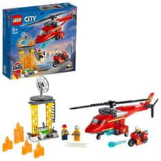 LEGO City 60281 Gasilsko-reševalni helikopter