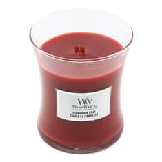 Woodwick Ovalna vaza za sveče , Cimet in vanilija, 275 g