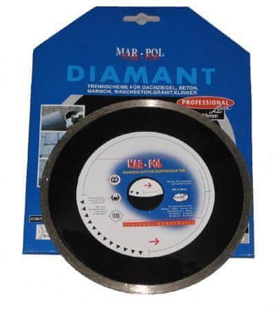 MAR-POL Diamantna rezalna plošča 125x22,2x8 mm M08746