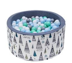 Aga Suhi bazen 90x40 cm z žogicami 891