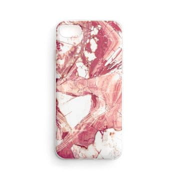 WOZINSKY Gel etui ovitek marmor Samsung Galaxy M51 Marble roza