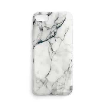 WOZINSKY marmorni gelski ovitek za iphone 12 pro max white