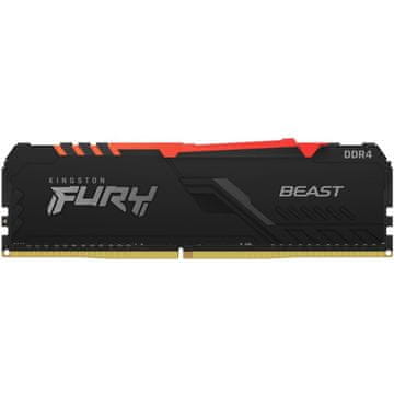 Kingston HyperX Fury Beast pomnilnik (RAM), 8 GB (1x 8GB), 3200 MHz, CL16 (KF432C16BBA/8)