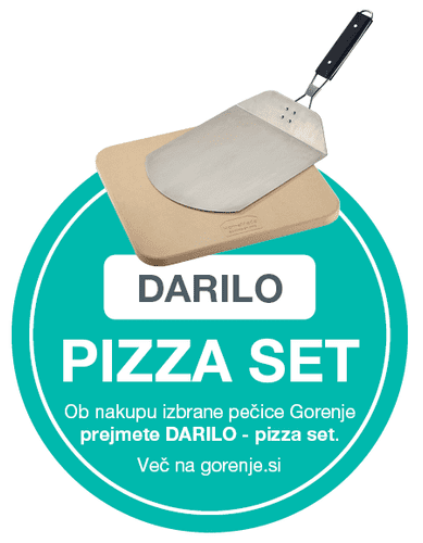 Gorenje darilo ob nakupu: pizza set