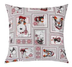 Blazina KRST - 45x45 cm - Patchwork