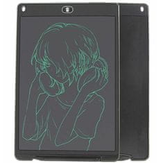 Netscroll Riši briši, pametna LCD grafična tablica s pisalom, otrok tako piše in briše po želji, brez da se porabijo paketi papirja, priložen elektronski svinčnik, TabletArt