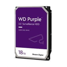 Western Digital Purple trdi disk (HDD), 18TB, SATA3, 6Gb/s, 7200, 512MB (WD181PURP)