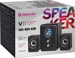 Defender V11 zvočniki 2.0, 11W, USB, BT/Light