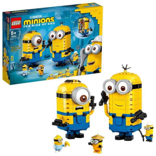 LEGO Minions 75551 Minioni in njihovo skrivališče