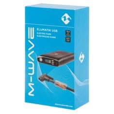 M-Wave Tlačilka Elumatik USB akumulator mini