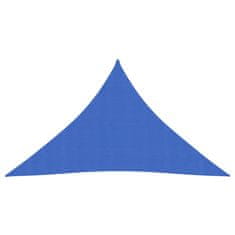 Vidaxl Senčno jadro 160 g/m² modro 2,5x2,5x3,5 m HDPE