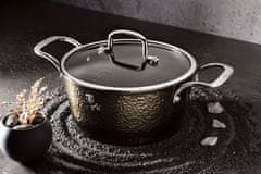 Berlingerhaus Kozarec s pokrovom s titanovo površino 20 cm Shine Basalt Collection BH-6652