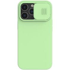 Nillkin CamShield Silky Magnetic silikonski ovitek za iPhone 13 Pro, zelen (57983106123)