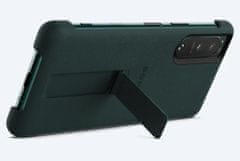 Sony Sony Stand Cover ovitek za Xperia 5 III 5G, zelen (XQZ-CBBQG)