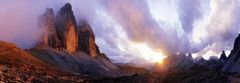 Heye Panoramska sestavljanka Tre Cime, Dolomiti, Italija 1000 kosov