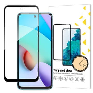 MG Full Glue Super Tough zaščitno steklo za Xiaomi Redmi 10, črna