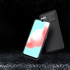 Nillkin CamShield silikonski ovitek za Samsung Galaxy A32 5G, črna