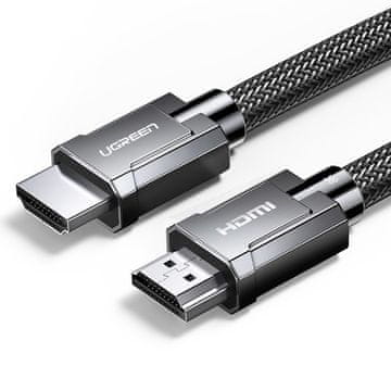 Ugreen HD135 HDMI 2.1 kabel 8K 60Hz / 4K 120Hz 3D 2m, siva