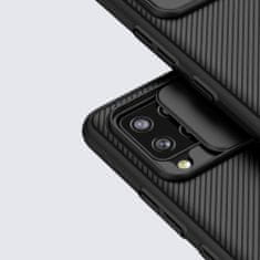 Nillkin CamShield silikonski ovitek za Samsung Galaxy A42 5G, črna