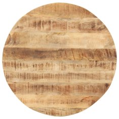 Greatstore Mizna plošča iz trdnega mangovega lesa okrogla 15-16 mm 60 cm