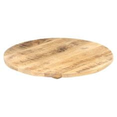 shumee Mizna plošča iz trdnega mangovega lesa okrogla 25-27 mm 80 cm