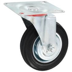 Vidaxl Gibljiva kolesa 24 kosov 100 mm