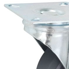 Vidaxl vidaXL 8 vrtljivih kolesc, 75 mm