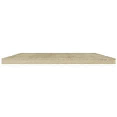 Vidaxl Dodatne police za omaro 4 kosi sonoma hrast 60x40x1,5 cm