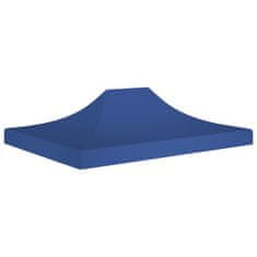 Vidaxl Streha za vrtni šotor 4,5x3 m modra 270 g/m2