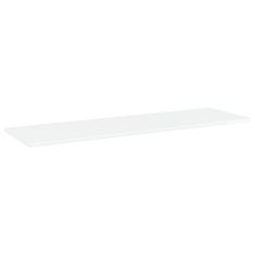 Vidaxl Dodatne police za omaro 4 kosi bele 100x30x1,5 cm iverna pl.