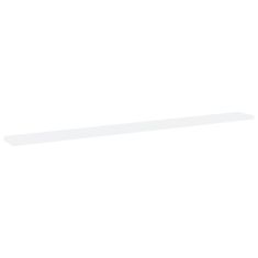 Vidaxl Dodatne police za omaro 4 kosi bele 100x10x1,5 cm iverna pl.