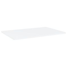 Vidaxl Dodatne police za omaro 4 kosi bele 60x40x1,5 cm iverna plošča