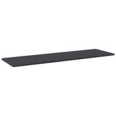Vidaxl Dodatne police za omaro 4 kosi sive 100x30x1,5 cm iverna pl.