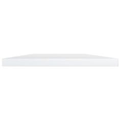 Vidaxl Dodatne police za omaro 4 kosi visok sijaj bele 60x30x1,5 cm