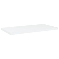 Vidaxl Dodatne police za omaro 8 kosov bele 40x20x1,5 cm iverna plošča