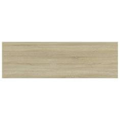 Vidaxl Dodatne police za omaro 4 kosi sonoma hrast 80x20x1,5 cm