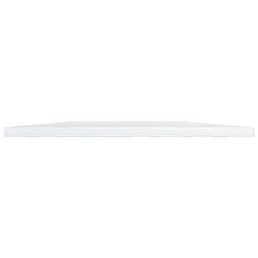 Vidaxl Dodatne police za omaro 8 kosov visok sijaj bele 40x50x1,5 cm