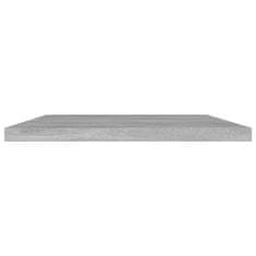 Vidaxl Dodatne police za omaro 4 kosi betonsko sive 60x30x1,5 cm
