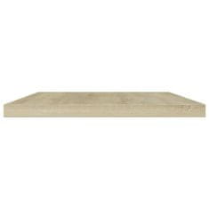Vidaxl Dodatne police za omaro 4 kosi sonoma hrast 60x10x1,5 cm