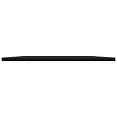 Vidaxl Dodatne police za omaro 4 kosi črne 100x50x1,5 cm