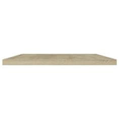 Vidaxl Dodatne police za omaro 4 kosi sonoma hrast 40x30x1,5 cm